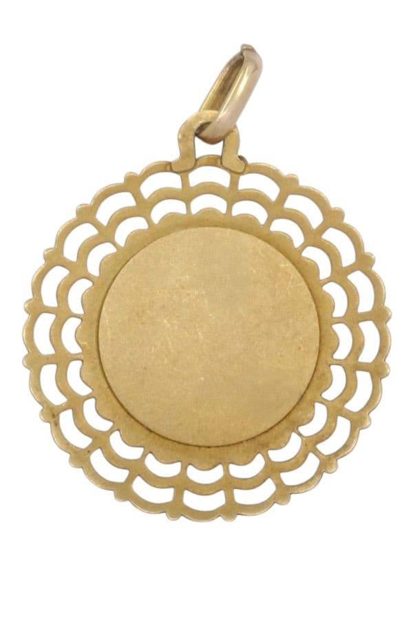 MEDAILLE VIERGE ANCIENNE — vue 3