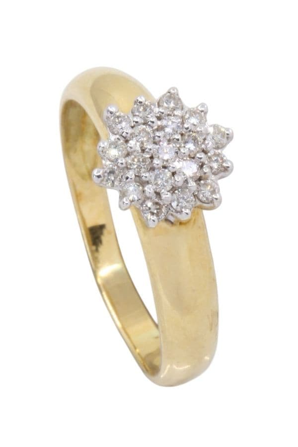 BAGUE FLEUR DIAMANTS — vue 5