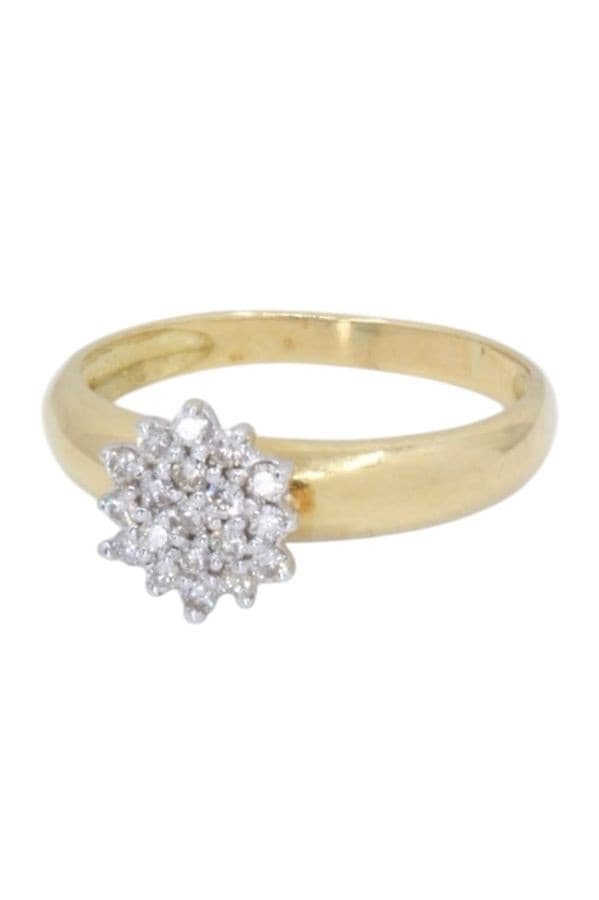 BAGUE FLEUR DIAMANTS — vue 6