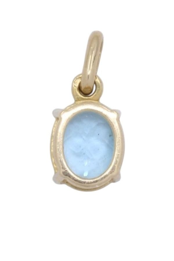 PENDENTIF TOPAZE MODERNE — vue 3