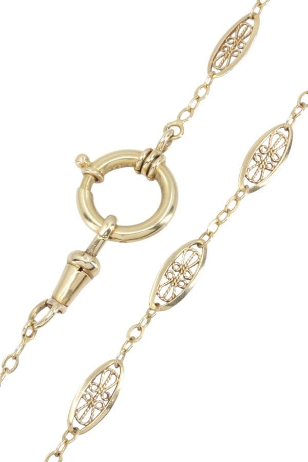 COLLIER FILIGRANE ANCIEN — vue 3