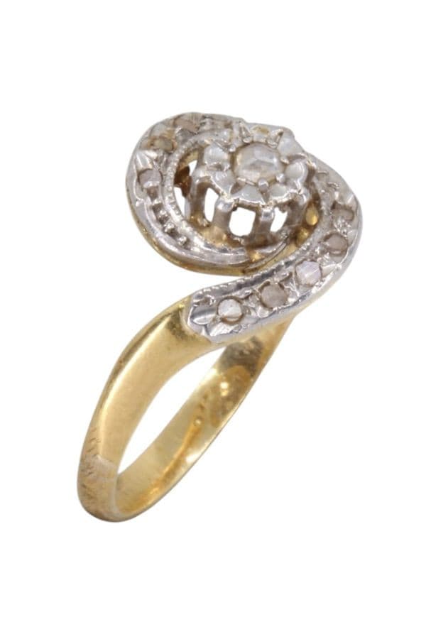 BAGUE TOURBILLON DIAMANT — vue 3