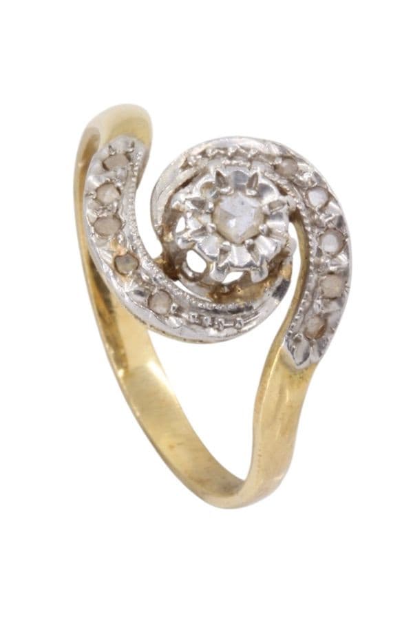 BAGUE TOURBILLON DIAMANT — vue 5