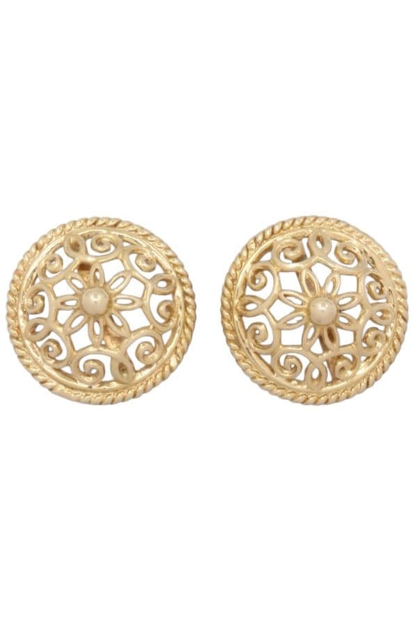 BOUCLES D'OREILLES FLEURS — vue 1