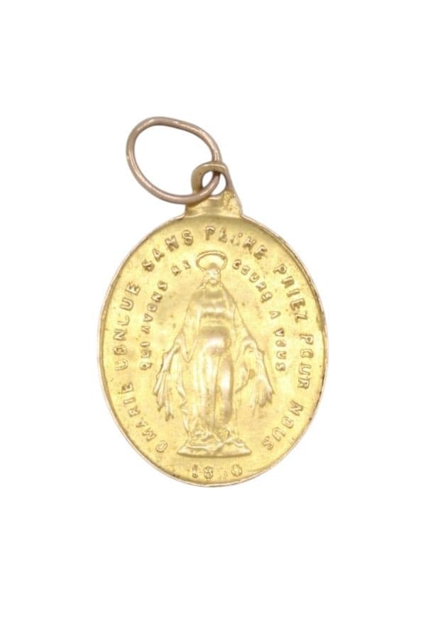 MÉDAILLE VIERGE MIRACULEUSE — vue 1