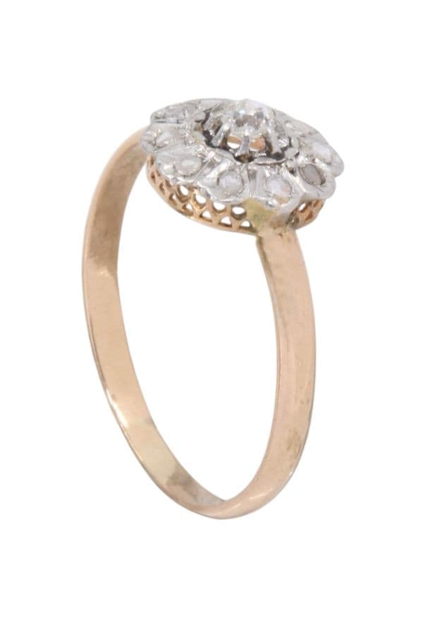 BAGUE MARGUERITE DIAMANTS — vue 4