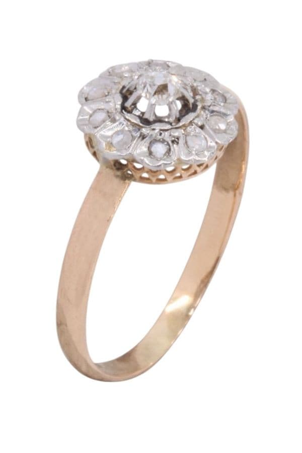 BAGUE MARGUERITE DIAMANTS — vue 5