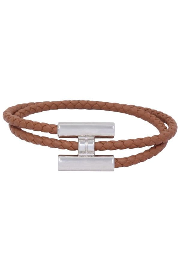 BRACELET HERMÈS TOURNIS TRESSÉ — vue 1