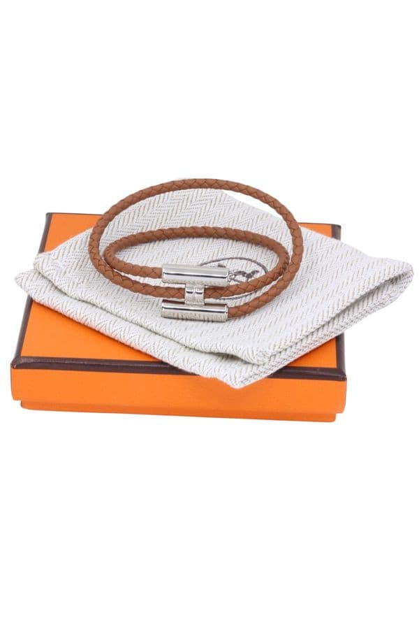 BRACELET HERMÈS TOURNIS TRESSÉ — vue 4