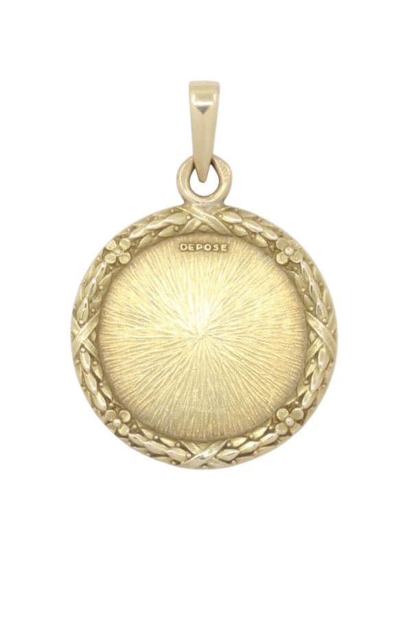 MEDAILLE D' AMOUR A.AUGIS — vue 3