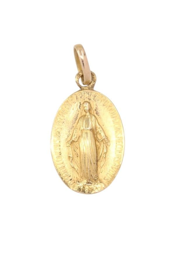 MÉDAILLE VIERGE MIRACULEUSE ANCIENNE — vue 1