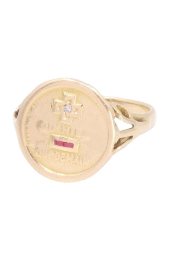 BAGUE AUGIS MEDAILLE D'AMOUR — vue 6