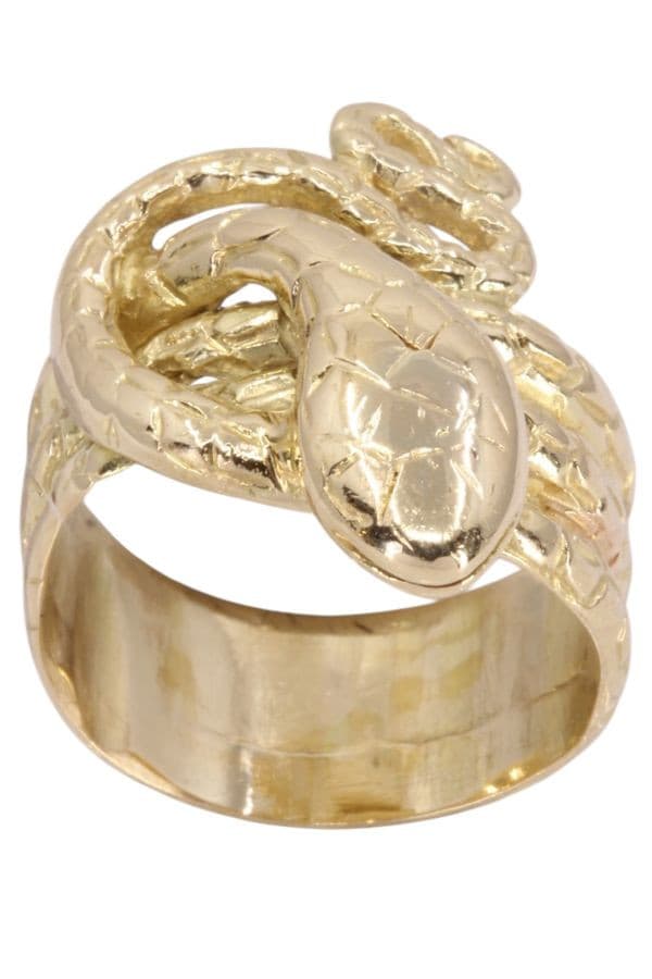 BAGUE ANCIENNE SERPENT