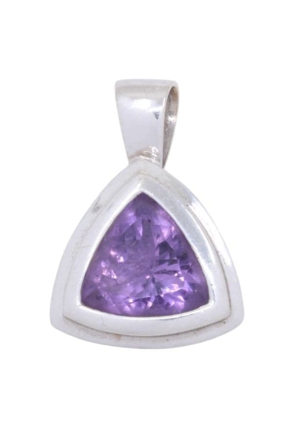 PENDENTIF MODERNE AMÉTHYSTE — vue 1