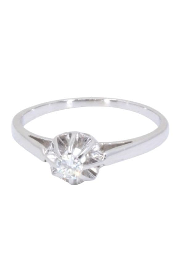 SOLITAIRE DIAMANT 0.15 CARAT — vue 6
