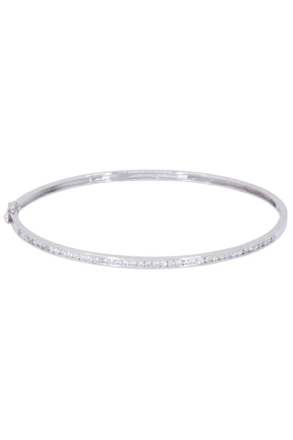 BRACELET JONC OUVRANT DIAMANTS