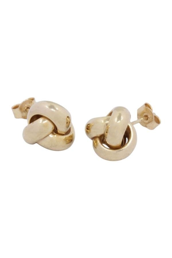 BOUCLE D'OREILLE NOEUD — vue 3