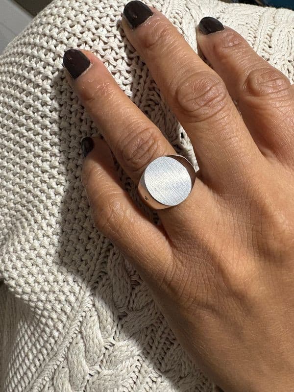 CHEVALIÈRE ARGENT — vue 2