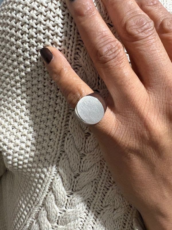CHEVALIÈRE ARGENT — vue 2