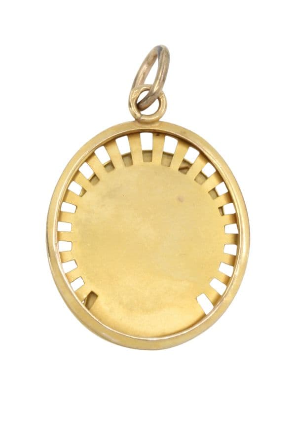 MÉDAILLE VIERGE SIGNÉE E.DROPSY — vue 3
