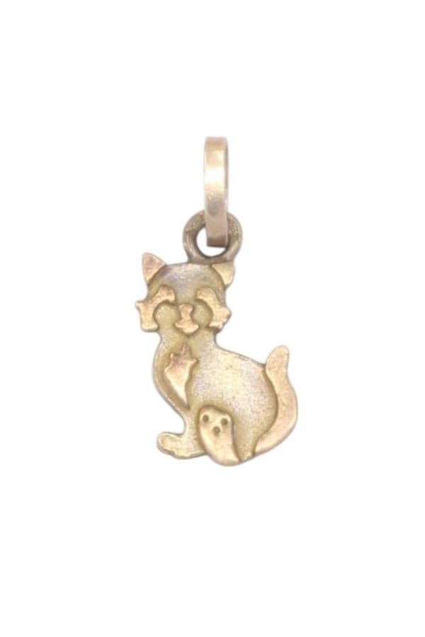 PENDENTIF MODERNE CHAT — vue 1