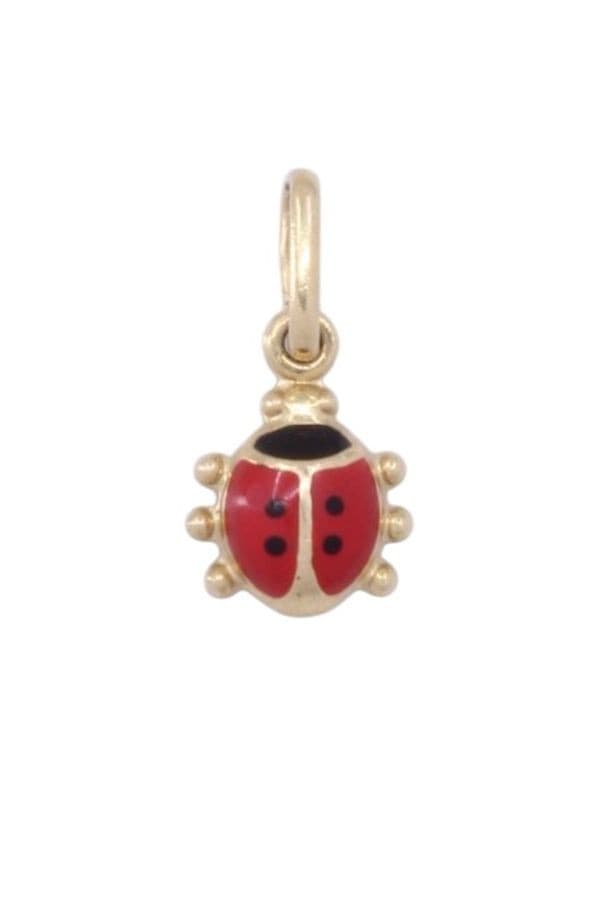 PENDENTIF COCCINELLE — vue 1