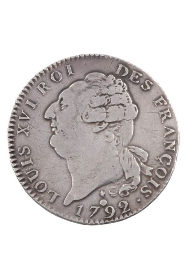 ECU DE 6 LIVRES LOUIS XVI