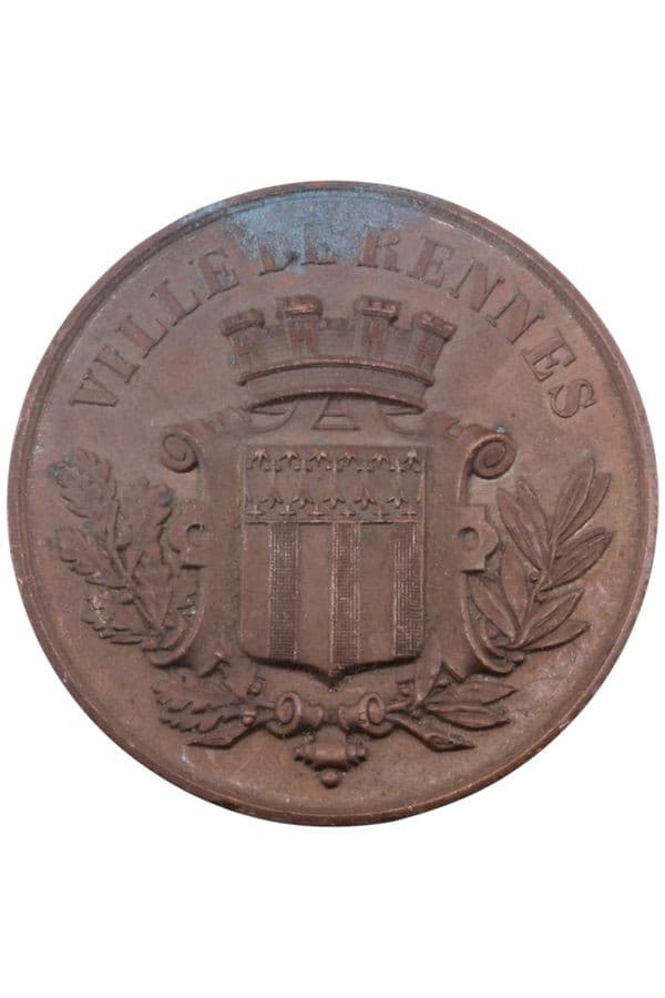 MÉDAILLE CONSERVATOIRE DE RENNES — vue 2