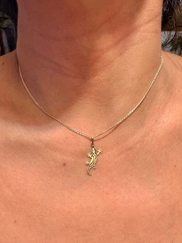 PENDENTIF MODERNE SALAMANDRE — vue 3