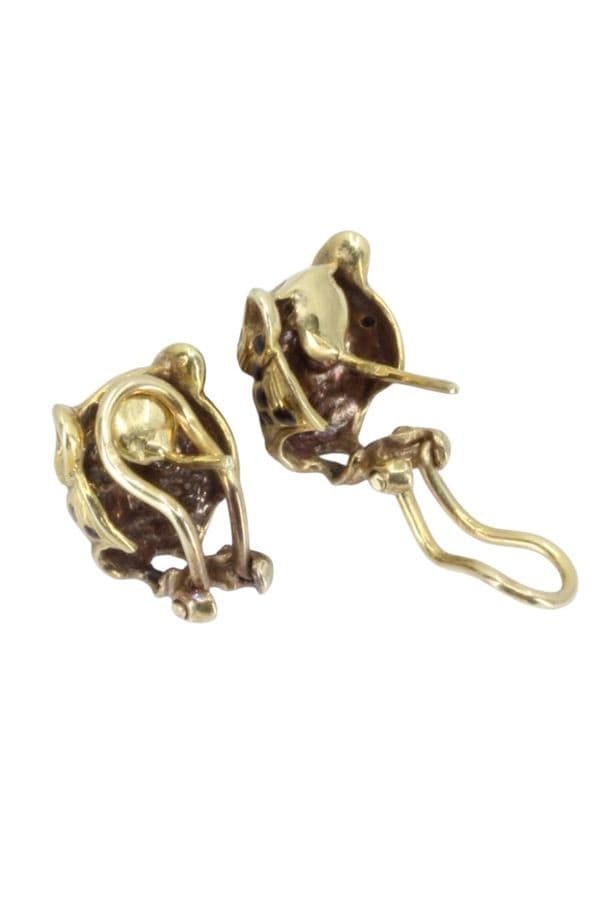 BOUCLES D'OREILLES PANTHÈRES — vue 3