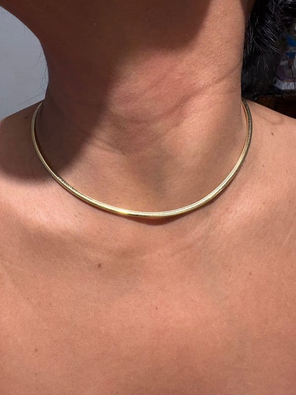 COLLIER MAILLE OMEGA — vue 2