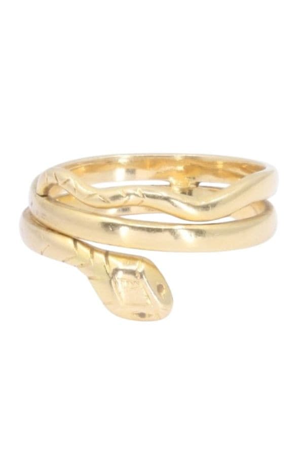 BAGUE MODERNE SERPENT — vue 6