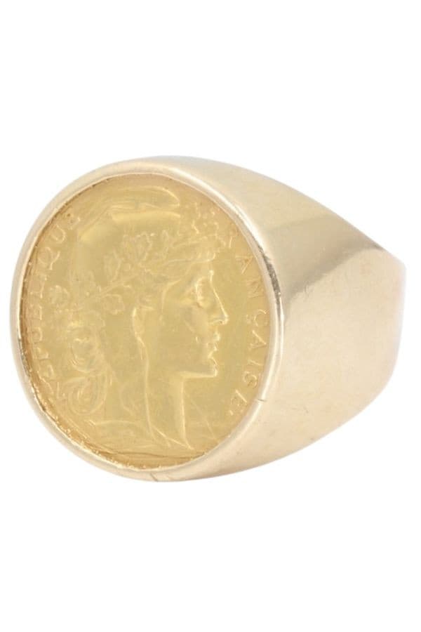 CHEVALIÈRE PIÈCE 20 FRANCS — vue 6