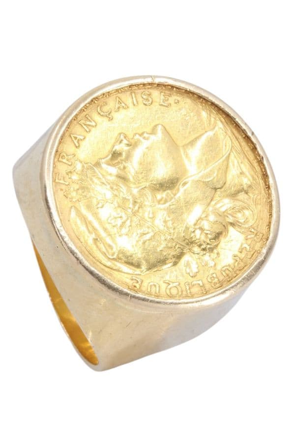 CHEVALIÈRE PIÈCE 20 FRANCS — vue 5