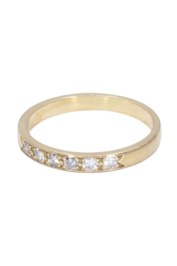 BAGUE MODERNE DIAMANTS — vue 6