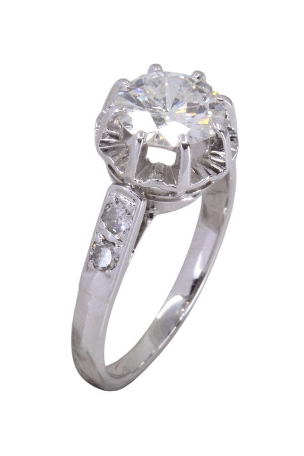 SOLITAIRE DIAMANT 1.40 CARAT — vue 3