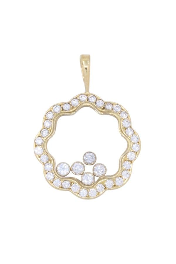 PENDENTIF CHOPARD HAPPY DIAMONDS