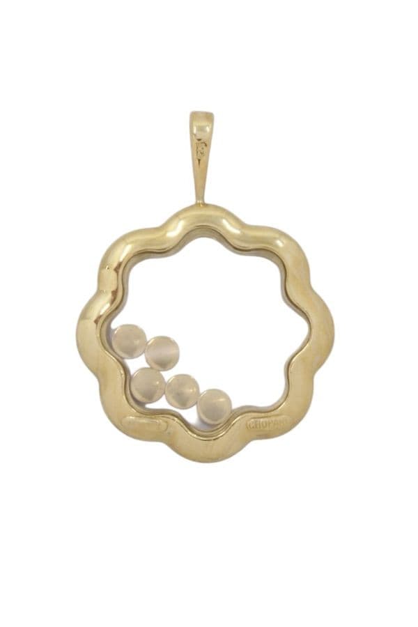 PENDENTIF CHOPARD HAPPY DIAMONDS — vue 3