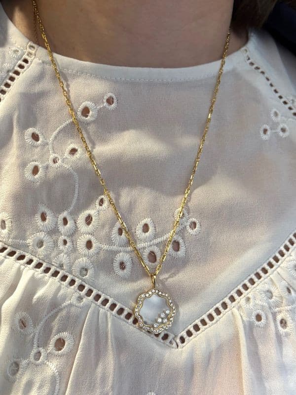 PENDENTIF CHOPARD HAPPY DIAMONDS — vue 2