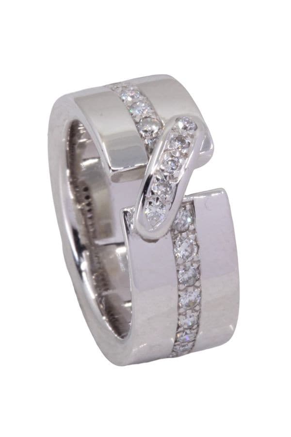 BAGUE LIENS DIAMANTS — vue 5