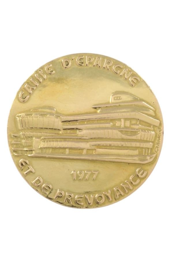 PIECE COMMEMORATIVE CAISSE D'EPARGNE BORDEAUX — vue 2