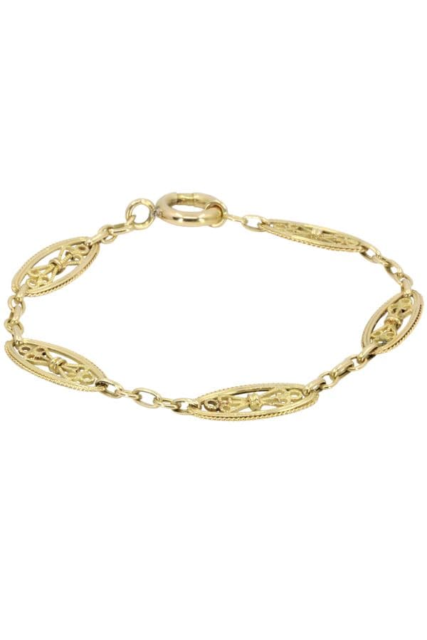 BRACELET ANCIEN FILIGRANE — vue 1
