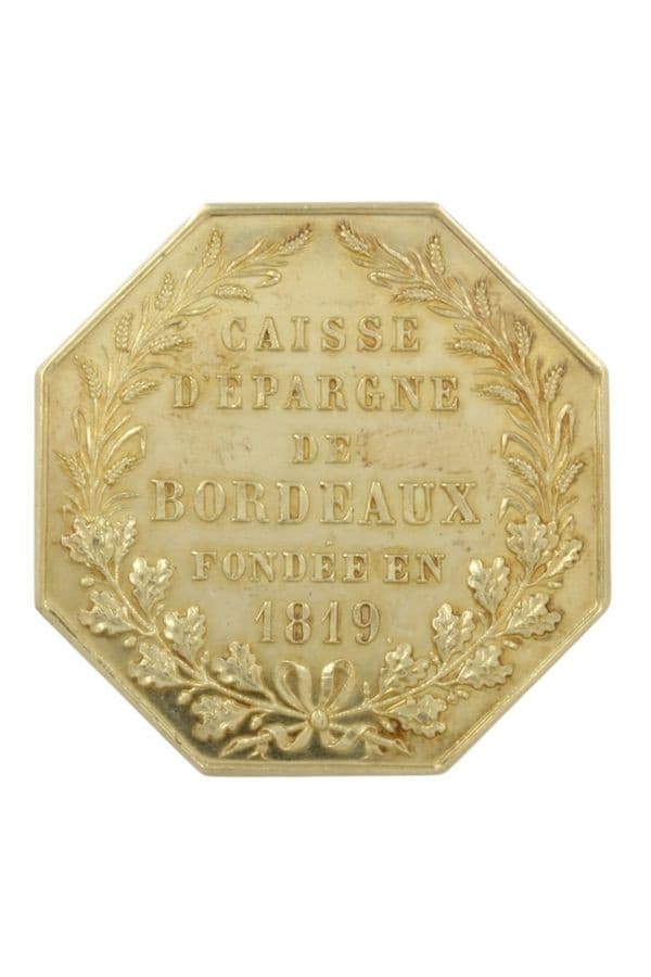 JETON CAISSE D'EPARGNE BORDEAUX — vue 2