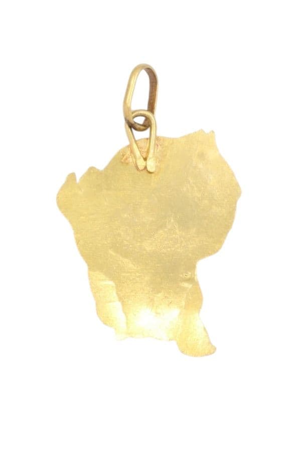 PENDENTIF CARTE DE LA GUYANE — vue 3