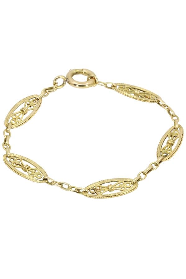 BRACELET ANCIEN FILIGRANE — vue 3