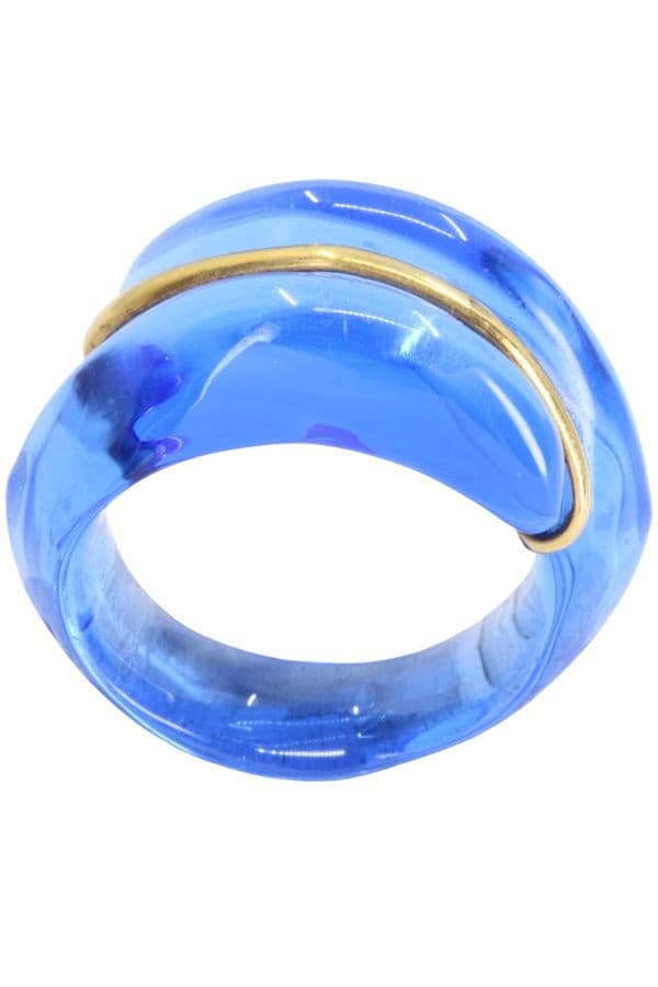 BAGUE BACCARAT COQUILLAGE