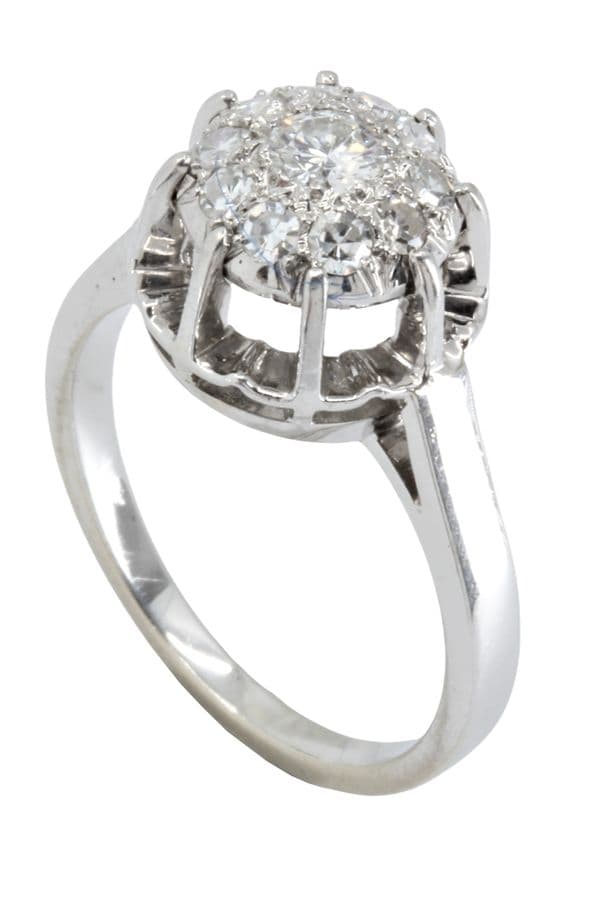 BAGUE STYLE SOLITAIRE DIAMANTS — vue 6