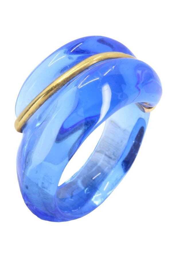 BAGUE BACCARAT COQUILLAGE — vue 4