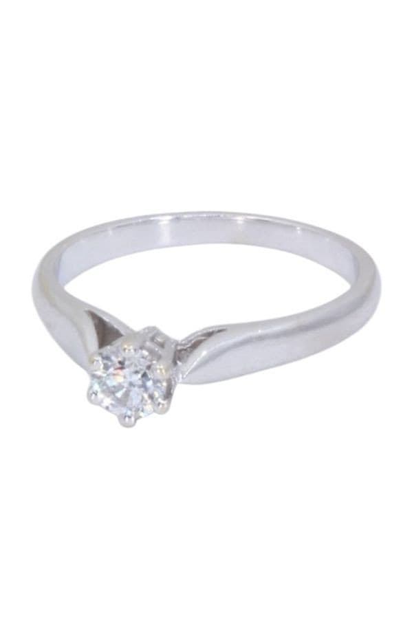 SOLITAIRE DIAMANT 0.30 CARAT — vue 3