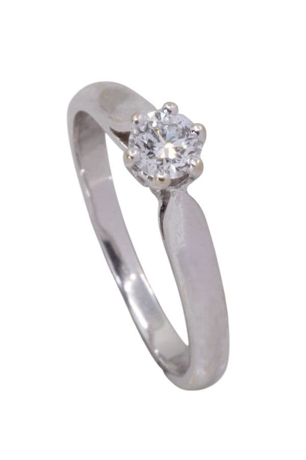 SOLITAIRE DIAMANT 0.30 CARAT — vue 5